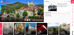 23 gennaio 2021 - Dolceacqua: per prepararsi alla ripresa post covid, il comune inaugura il nuovo sito turistico ed amministrativo